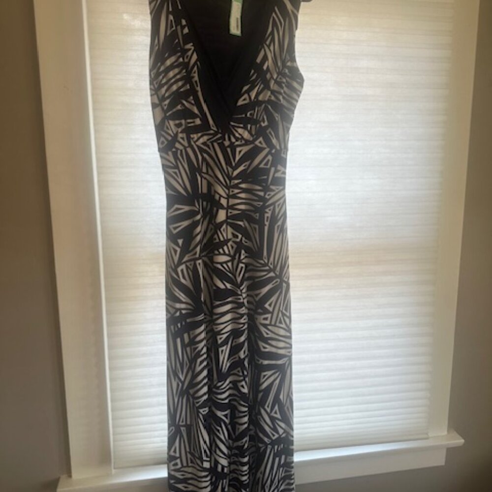 Le Lis Navy and White Maxi Dress -Brand New with Tag - XL